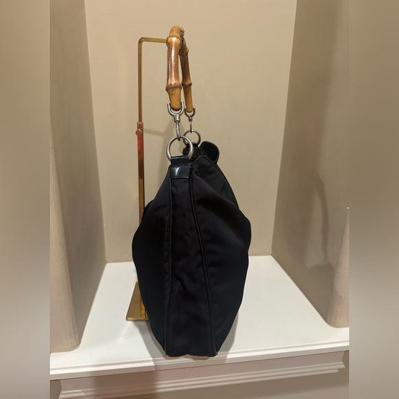 Gucci Nylon 2-Way Bamboo Bag - Picture 2 of 12